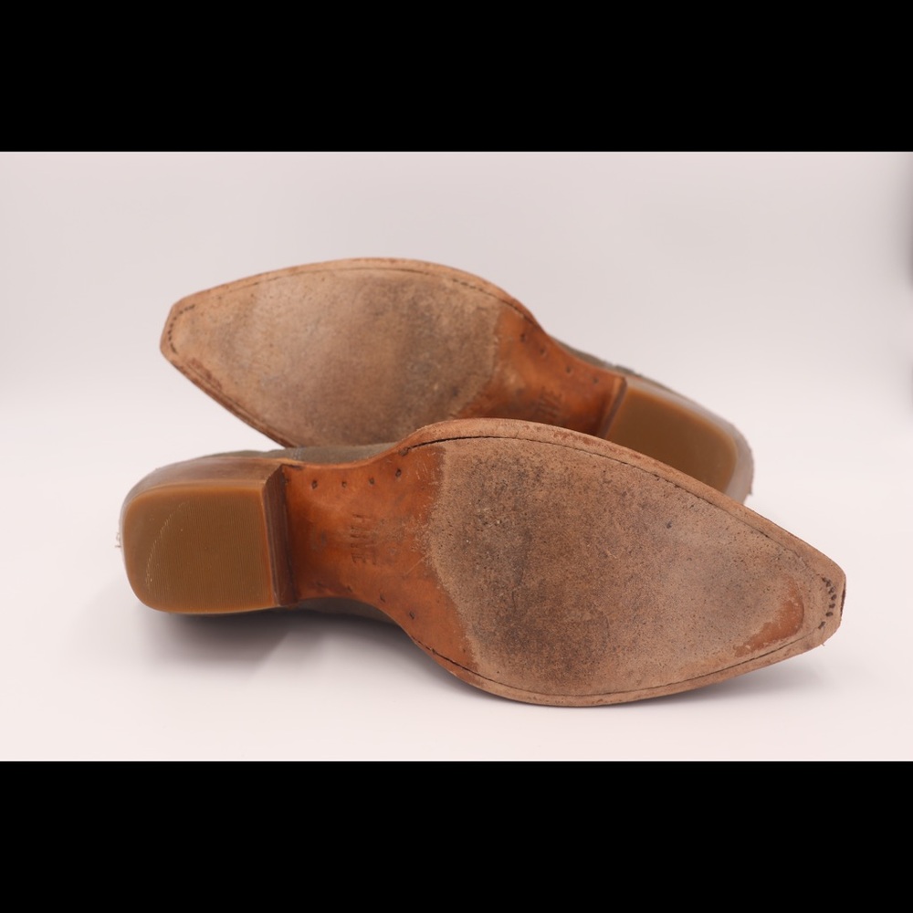 Frye Tan Suede Booties - Picture 11 of 11